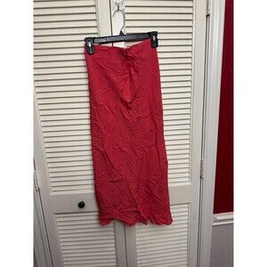 Treasure & Bond Women RED Formal Skirt Size XXS